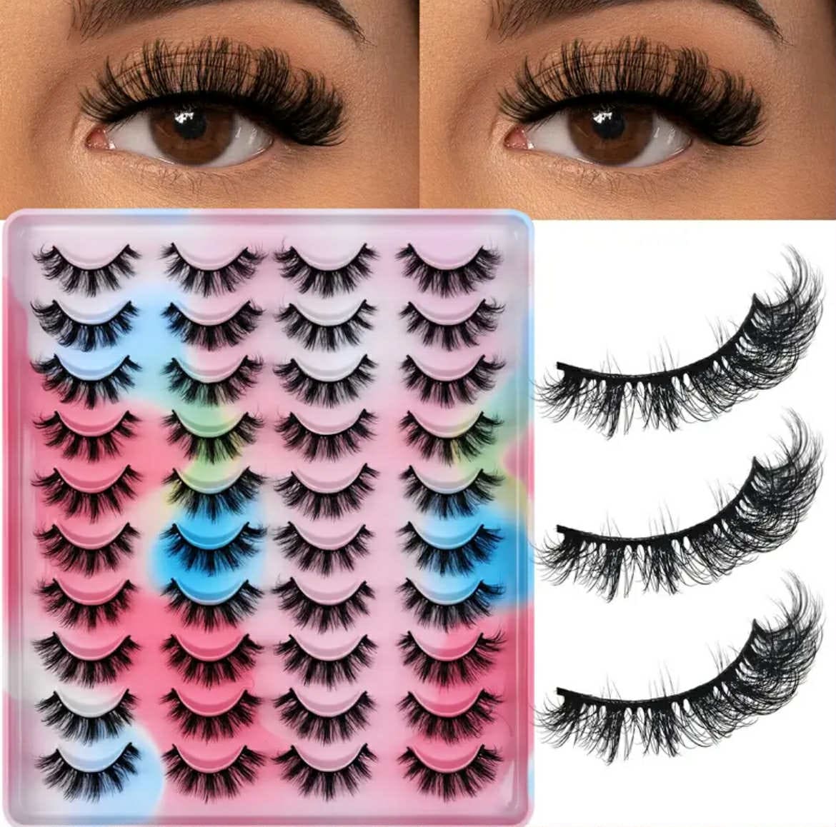 Kit de Pestañas Estilo Cat Eyes