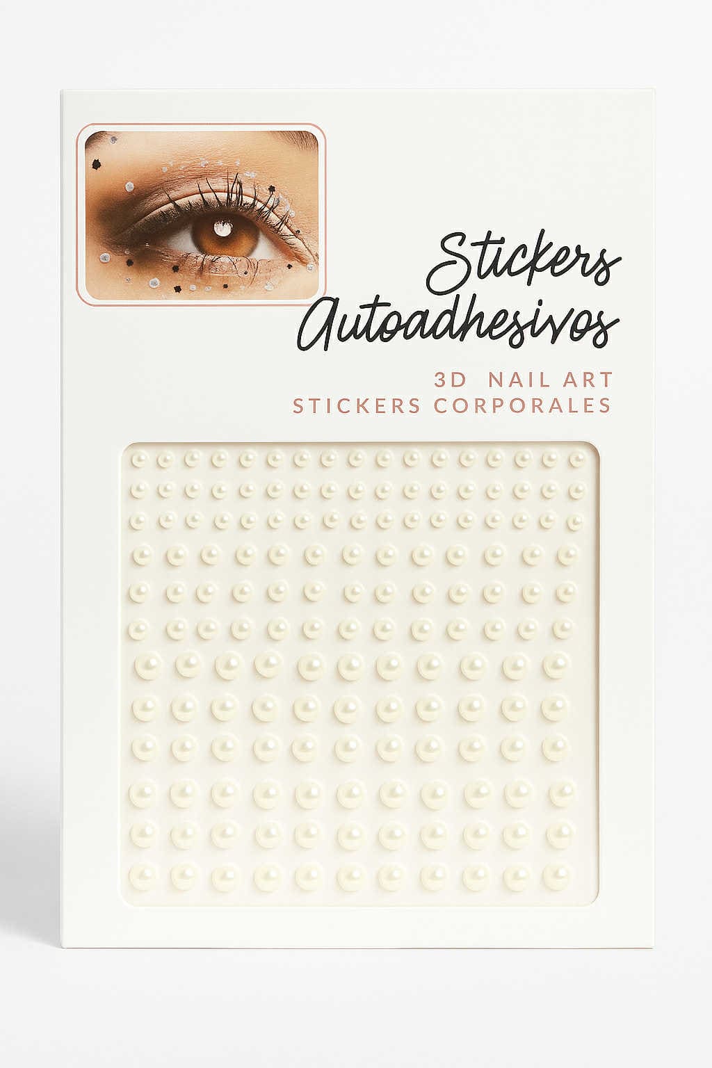 Stickers 3D Adhesivos Beige