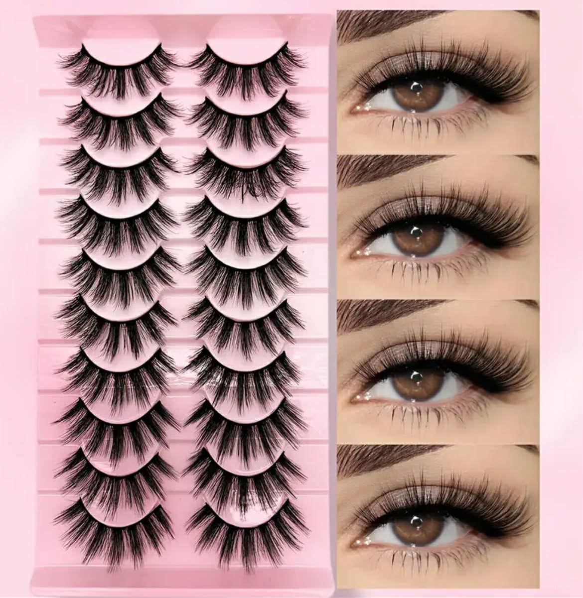 Kit de Pestañas Estilo Cat Eyes