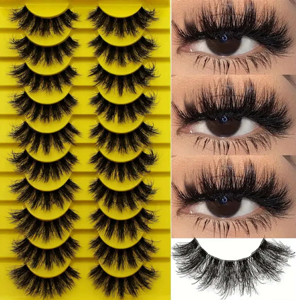 Kit de Pestañas Estilo Hollywood